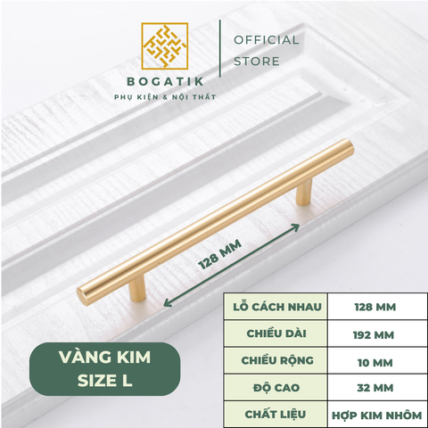 Tay nắm cửa tủ ngăn kéo tay nắm tủ bếp hợp kim nhôm đen, vàng hiện đại