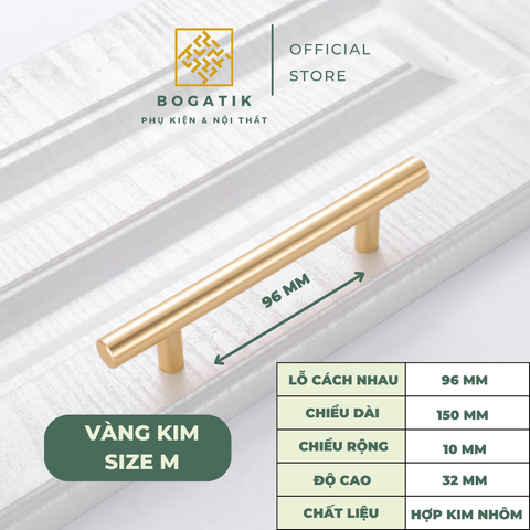 Tay nắm cửa tủ ngăn kéo tay nắm tủ bếp hợp kim nhôm đen, vàng hiện đại