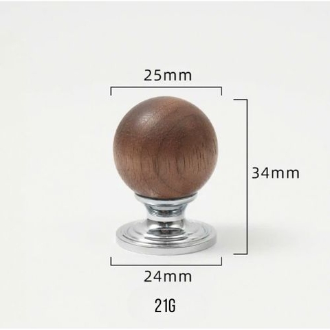 Núm đồng thau tròn, phong cách cổ điển Pháp sang trang TUTI