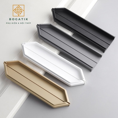 Tay nắm âm cửa tủ tay nắm âm tủ ĐA GIÁC hợp kim & chất lượng cao AT06, chống oxy hoá, siêu bền