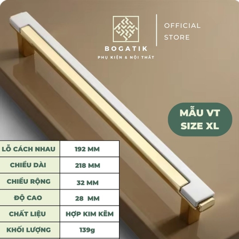 Tay nắm cửa tủ ngăn kéo tay nắm tủ bếp hợp kim kẽm cao cấp phong cách châu Âu tinh tế và sang trọng