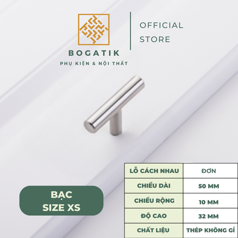Tay nắm cửa tủ ngăn kéo tay nắm tủ bếp chất liệu thép không gỉ INOX ba màu: đen, bạc, vàng hiện đại