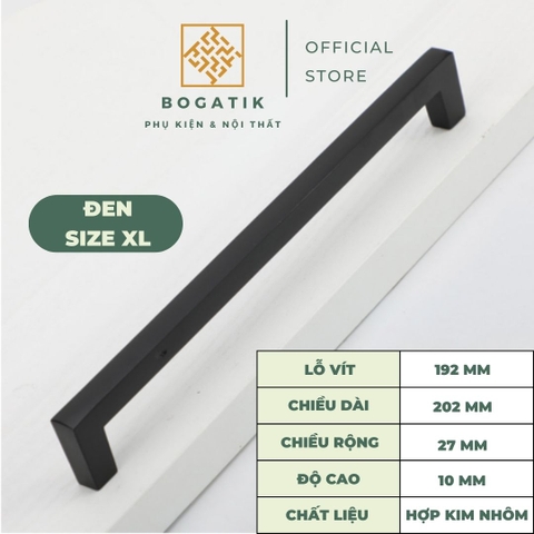 Tay nắm cửa tủ ngăn kéo tay nắm tủ bếp chữ U chất liệu hợp kim nhôm màu BẠC tinh tế và hiện đại