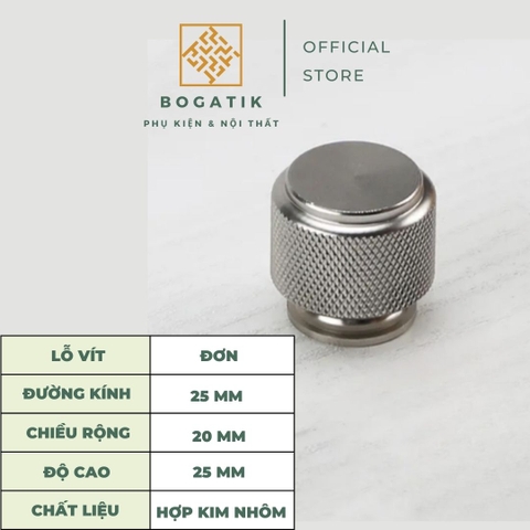 Núm tay nắm cửa tủ ngăn kéo núm tay nắm tủ bếp chất liệu hợp kim nhôm tinh tế và hiện đại