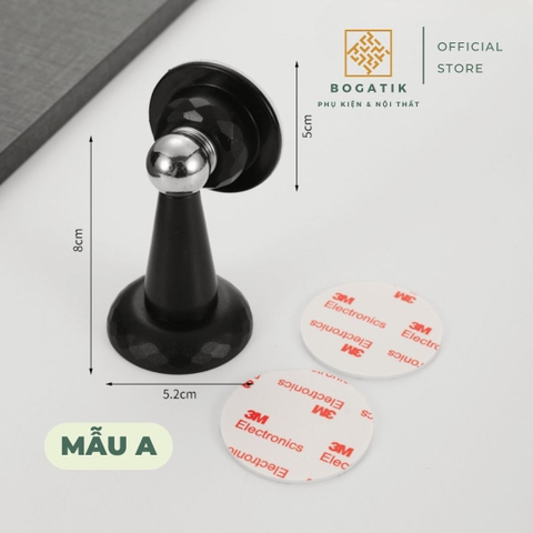 Chặn cửa thông minh hút nam châm INOX 3 màu chống va đập giữ cửa không cần khoan vít tặng kèm miếng dán 3M