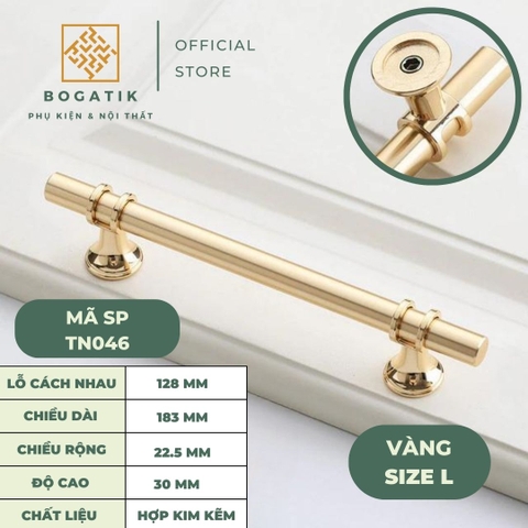 Tay nắm cửa tủ ngăn kéo, tay nắm tủ bếp chữ T hợp kim kẽm ĐẢM BẢO chất lượng tốt nhất