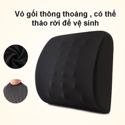 Gối tựa lưng văn phòng, xe hơi