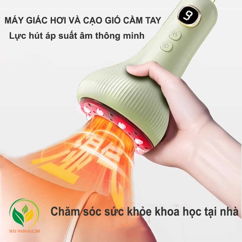 Máy giác hơi và cạo gió cầm tay