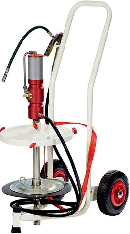 Bộ Bơm Mỡ Di Động EMG | Cho Thùng 18–60 Kg | Dùng Khí Nén |