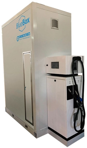 Bồn chứa tích hợp trạm cấp phát BLUEBOX EX-A