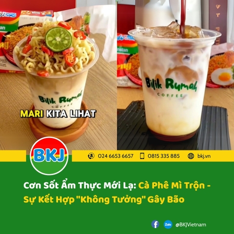 Cơn Sốt Ẩm Thực Mới Lạ: Cà Phê Mì Trộn - Sự Kết Hợp 