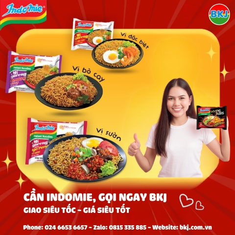 Tại sao nên mua mì Indomie ở BKJ Vietnam?