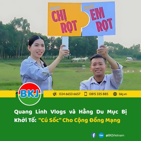 Quang Linh Vlogs và Hằng Du Mục Bị Khởi Tố: 