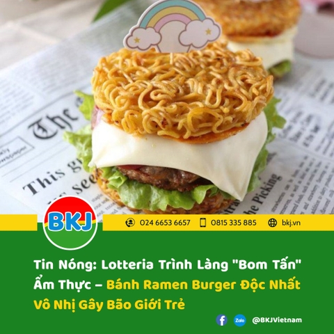 Tin Nóng: Lotteria Trình Làng 