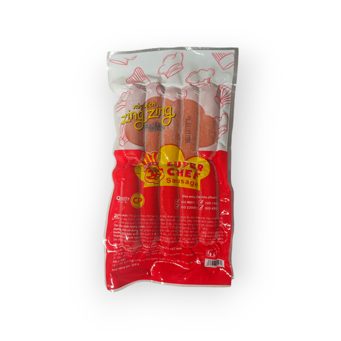 Xúc xích Zing Zing Eco CP 500g (10 Chiếc)
