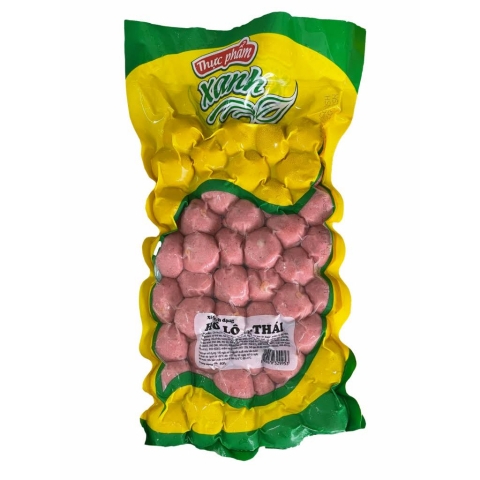 Xúc xích Hồ Lô Thái Xanh Trường An Foods 500g (45 Viên)