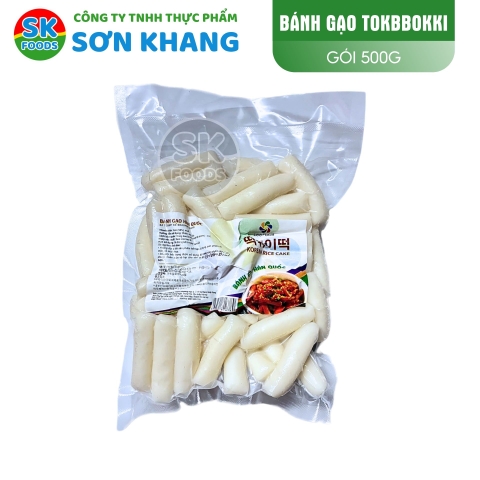 Bánh gạo Hàn Quốc Tokbokki Leefood 500g