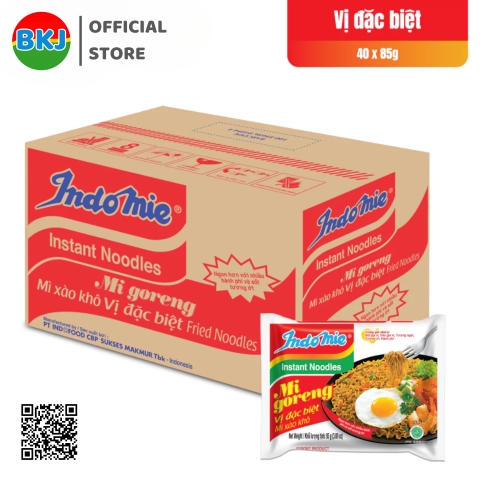 Thùng 40 Gói Mì trộn Indomie Vị Đặc Biệt 85g