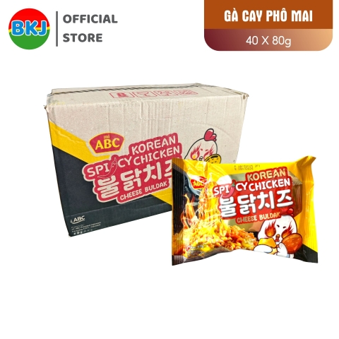 Mì Trộn Gà Cay Phô Mai ABC Indonesia 80g
