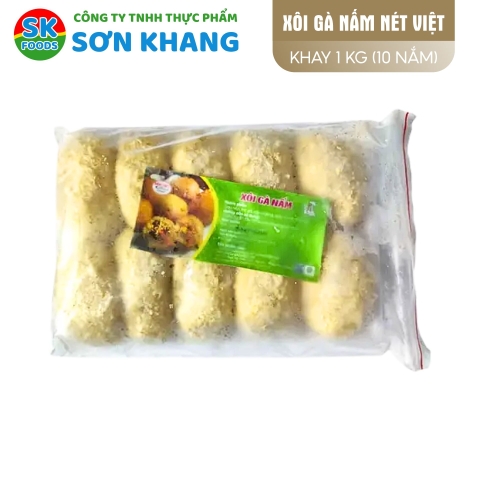 Xôi Gà Nấm Nét Việt 1kg (10 Nắm)