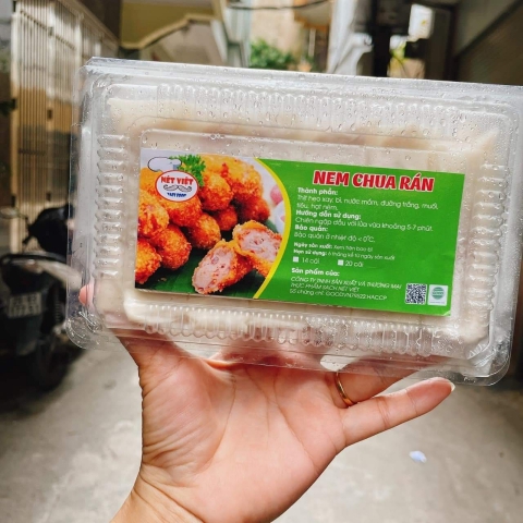 Nem Chua Rán Vỏ Giòn Nét Việt 650g (20 Chiếc)