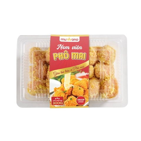 Nem viên nhân phô mai Muwono 300g (15 viên to)