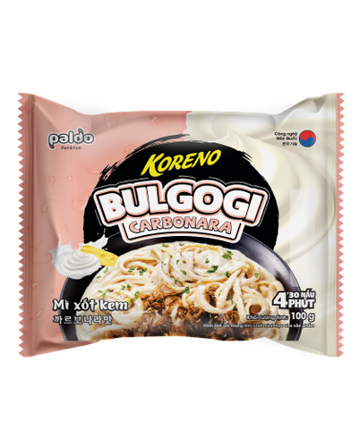 Mì trộn Koreno BULGIGI Xốt Kem Carborana (24x100g)
