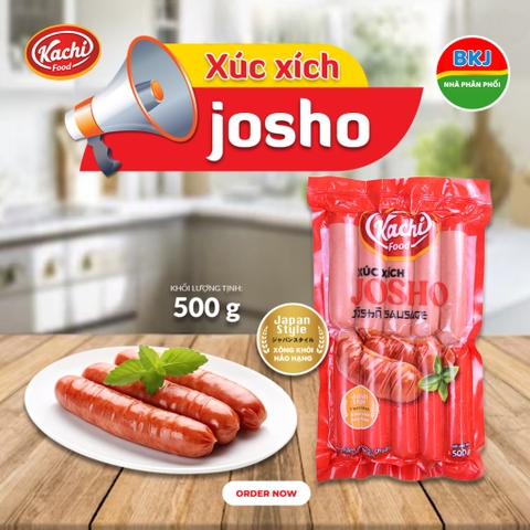Xúc xích JOSHO Kachifood 500g (10 chiếc)