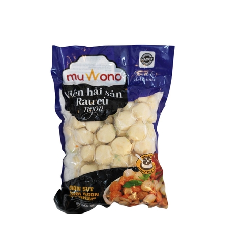 Rau củ hải sản viên Muwono 500g (80 viên)