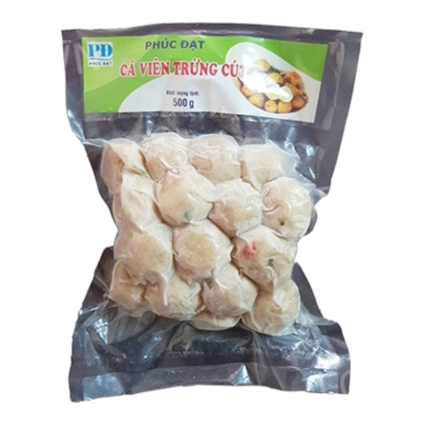 Chả cá trứng cút Phúc Đạt 500g