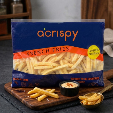 Khoai tây chiên Acrispy cọng 10mm (túi 1kg)