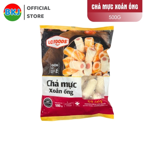 Chả Mực Xoắn Ống LC Foods 500g