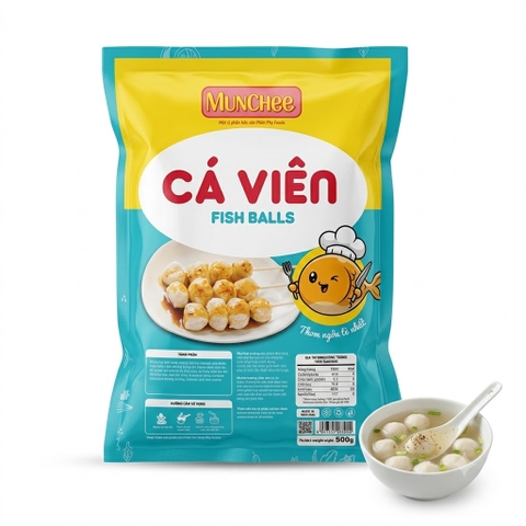 Cá viên Munchee 500g (PM)