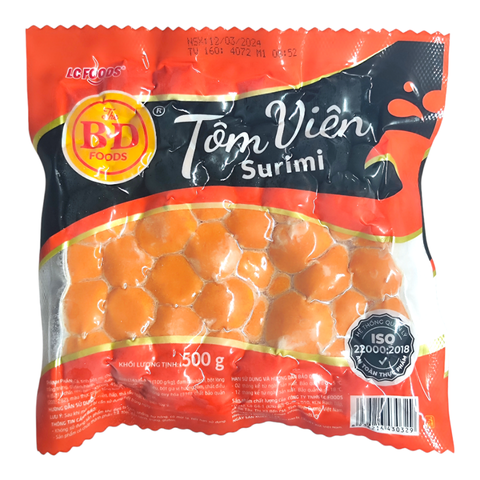 Tôm Viên BD Foods 500g (80 viên)