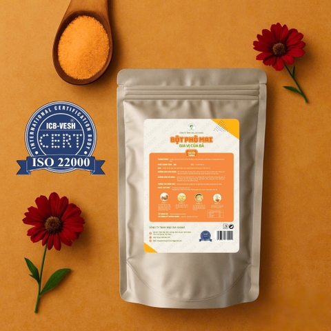 Bột Phô Mai “Gia Vị Của Bà” Hương Vị Hàn Quốc Lắc Khoai Tây 1kg