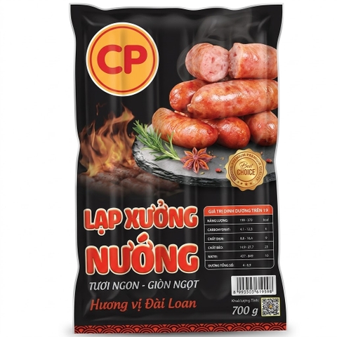 Lạp xưởng nướng đá CP gói 700gr(gói)