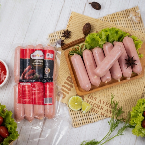 Lạp Xưởng Tươi Nướng Đá Muwono 500g (8c)