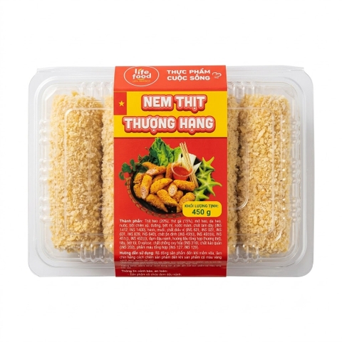 Nem Thịt Rán Thượng Hạng Lifefood 450g