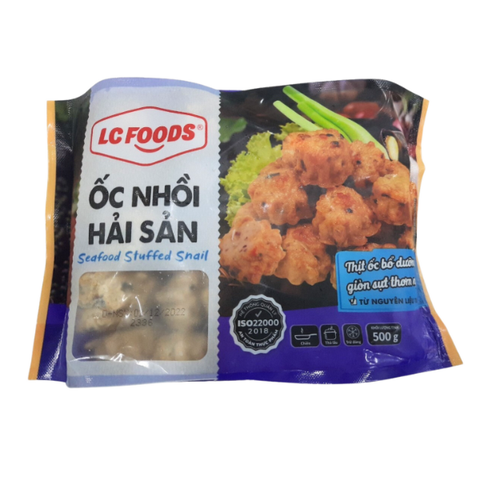 Ốc nhồi hải sản LC Foods 500g