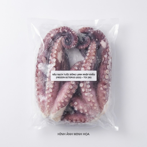 RÂU BẠCH TUỘC ĐÔNG LẠNH NHẬP KHẨU (FROZEN OCTOPUS LEGS) – TÚI 1KG