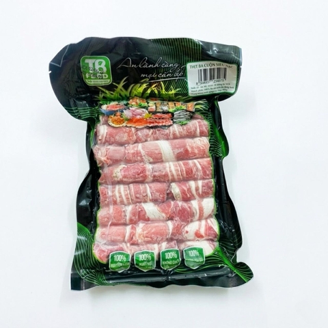 Thịt Ba Chỉ Cuộn Siêu Nạc TBFood (Khay 450g) – Giải Pháp 