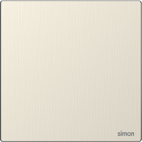 Công tắc trung gian đơn màu Gold vàng mặt kim loại Simon M7 661026M-2C