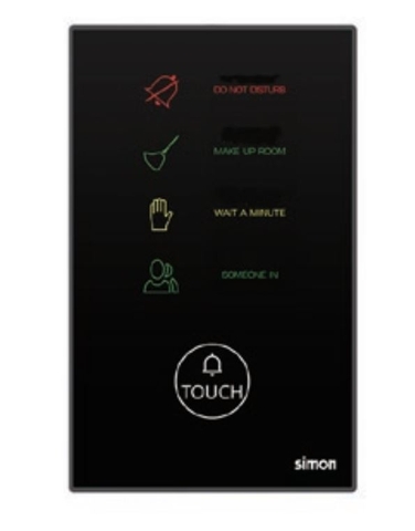 Module nút nhấn chuông hiển thị 