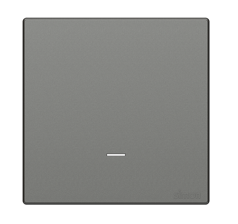 Module công tắc 20A 1 chiều màu ghi xám Simon Series S6 582023-61 lắp chuẩn đế vuông