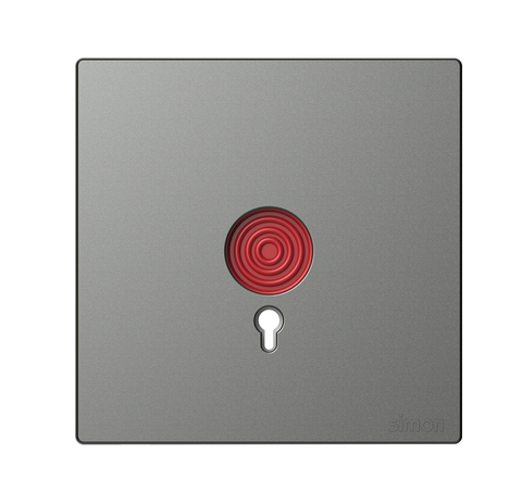 S6- Bộ công tắc khẩn cấp (Grey) Simon 585901-61 Màu xám