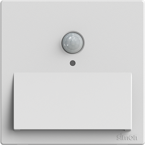 Bộ đèn chân tường cảm ứng ánh sáng vàng 3000K Simon 58E732 màu trắng