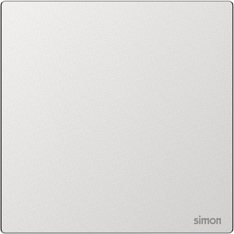 M7 Metal- Bộ nút che trơn (Frosted Sliver) Simon 661000M-2A