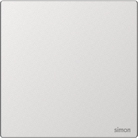 M7 Metal- Bộ nút nhấn đơn (16AX 250V) (Frosted Sliver) Simon 661011FM-2A