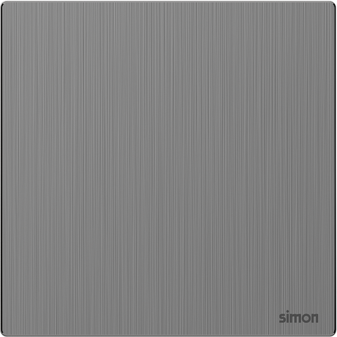 M7 Metal- Bộ công tắc đơn 2 chiều (Brushed Grey) Simon 661012M-2B