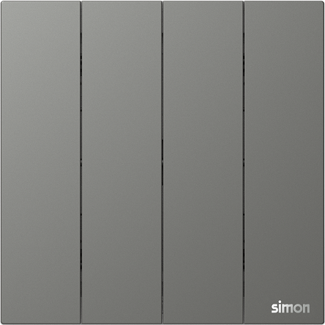 M7 AIR- Bộ công tắc bốn 1 chiều (Platinum Grey) Simon 661041-6Q